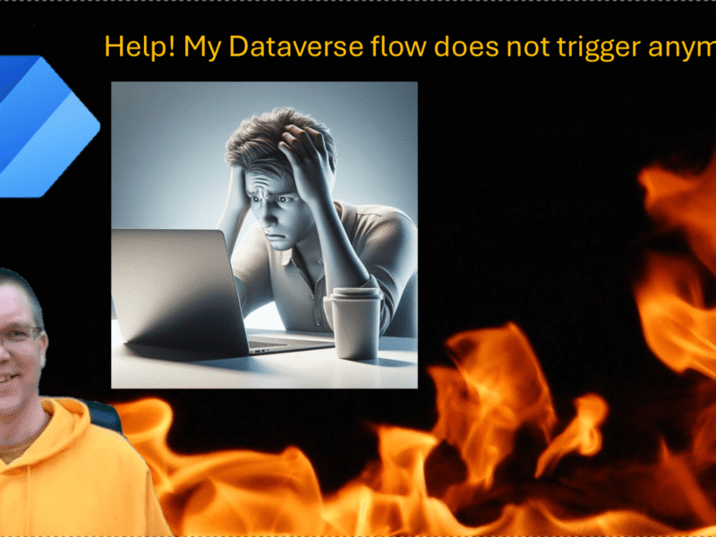 flow does not trigger