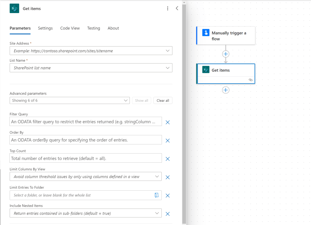 OData Filter query in SharePoint Get items in Flow