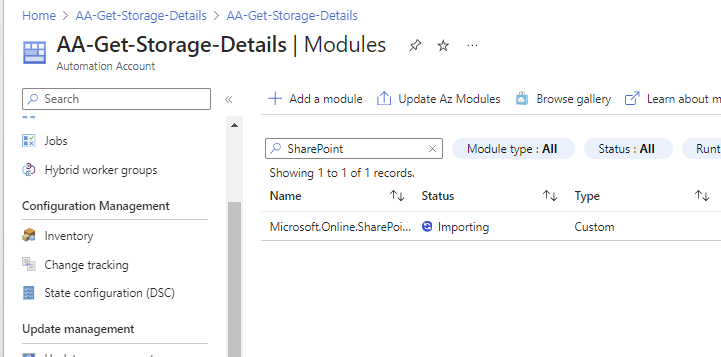 module import taking a while Module import taking a while