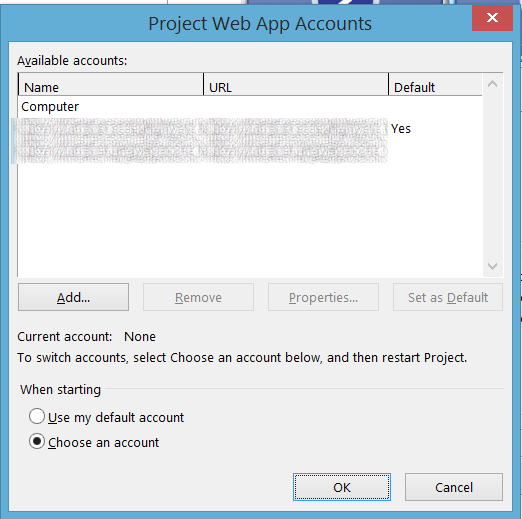 Project Server 2013 - avoiding the login window