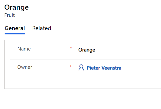 record for an orange Record for an orange