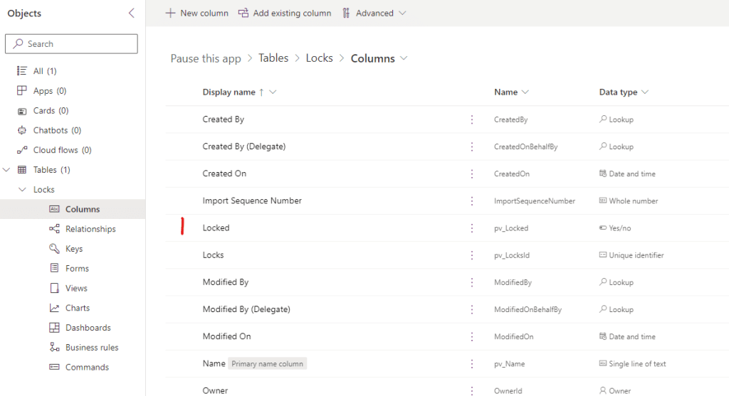 schedule flow locked columns schedule flow locked columns