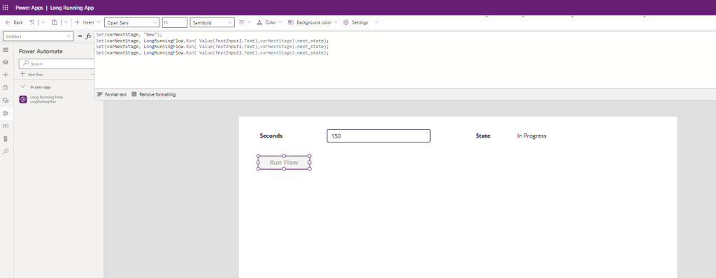 split a long running flow into smaller flow runs Long running flows in Power Apps in 2024