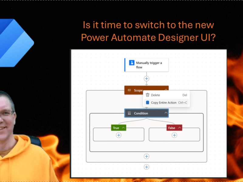 Is it time to switch to the new Power Automate Designer UI?