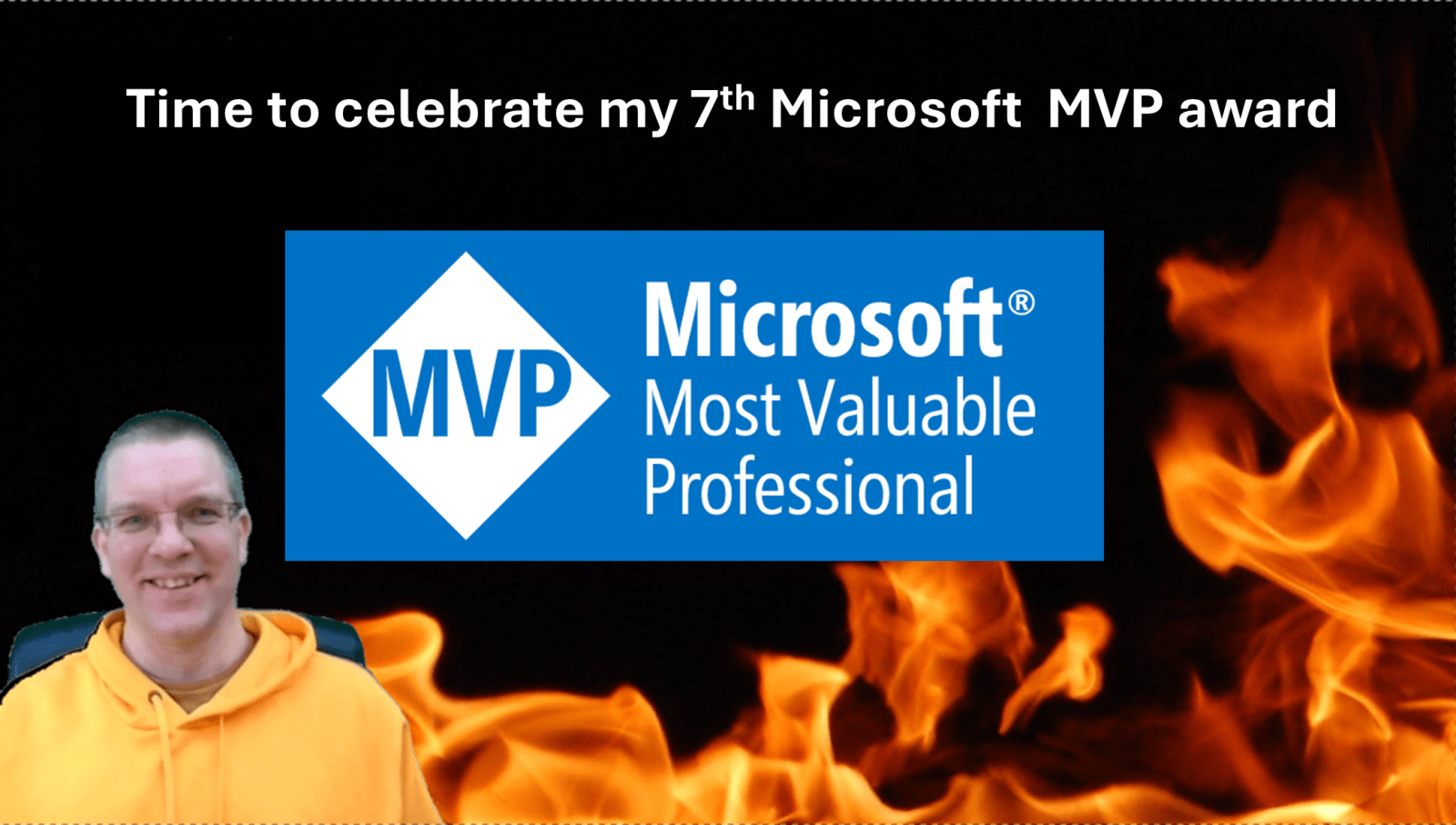 Time to celebrate my 7th Microsoft MVP award