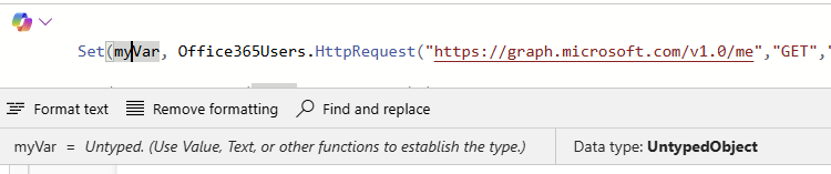 image 51 Call the Graph API from Power Apps