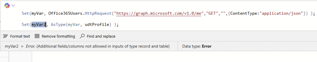 image 52 Additional fields/columns not allowed in inputs of type record and table