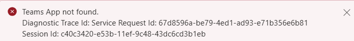 image 47 Teams app not found