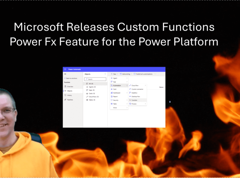 Microsoft Releases Custom Power Fx Functions Feature for Power Automate
