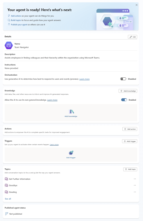 Get started with Copilot Studio
