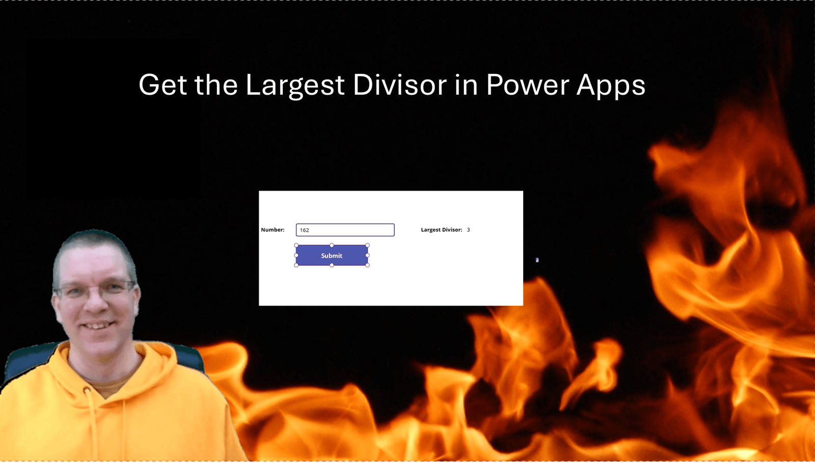 Get the Largest Divisor in Power Apps