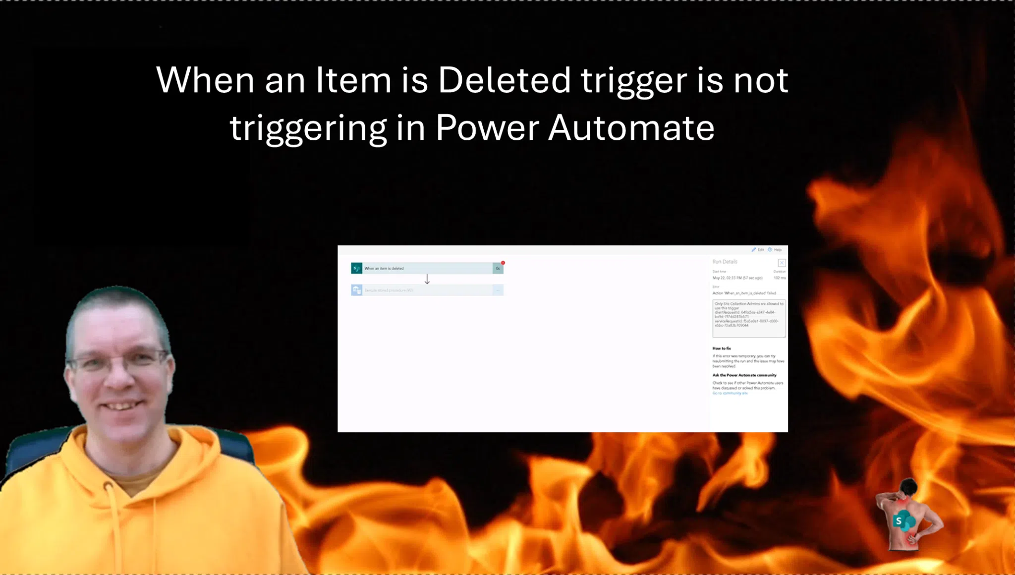 When an Item is Deleted trigger is not triggering in Power Automate