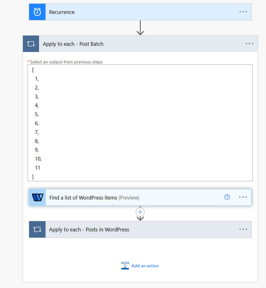 image 49 Manage My WordPress blog with Power Automate