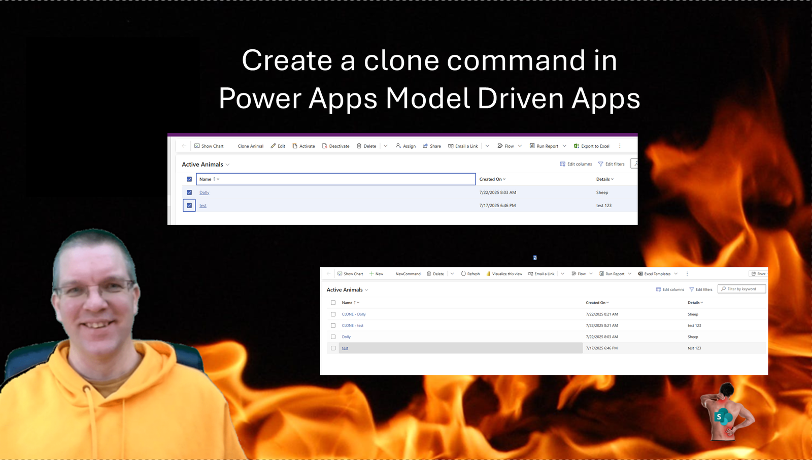 Create a clone command in Power Apps Model Driven Apps