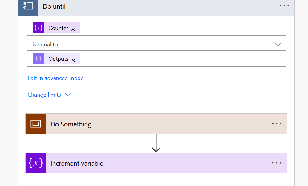 For loop with range using do until