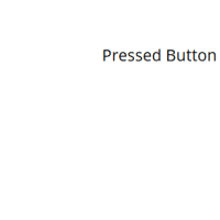 A button labeled 'Button' with a timestamp indicating it was pressed on 25/11/2025 at 14:13.