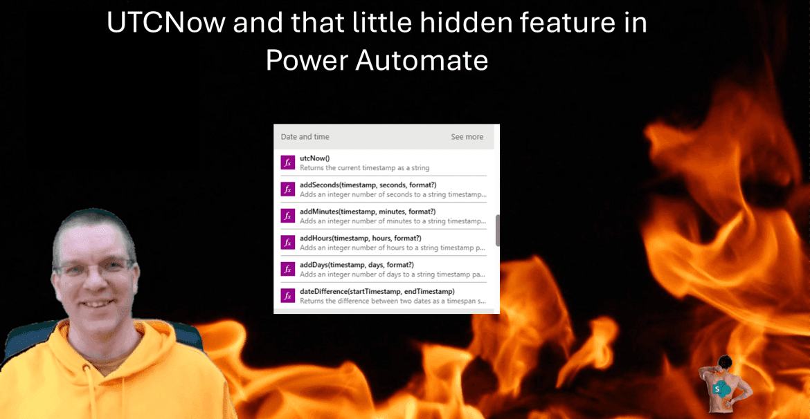 UTCNow and that little hidden feature in Power Automate