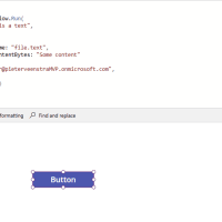image 23 Input and output Parameters used within a Power App.