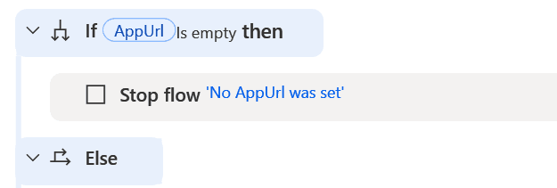 image 76 Check if the AppUrl has been set