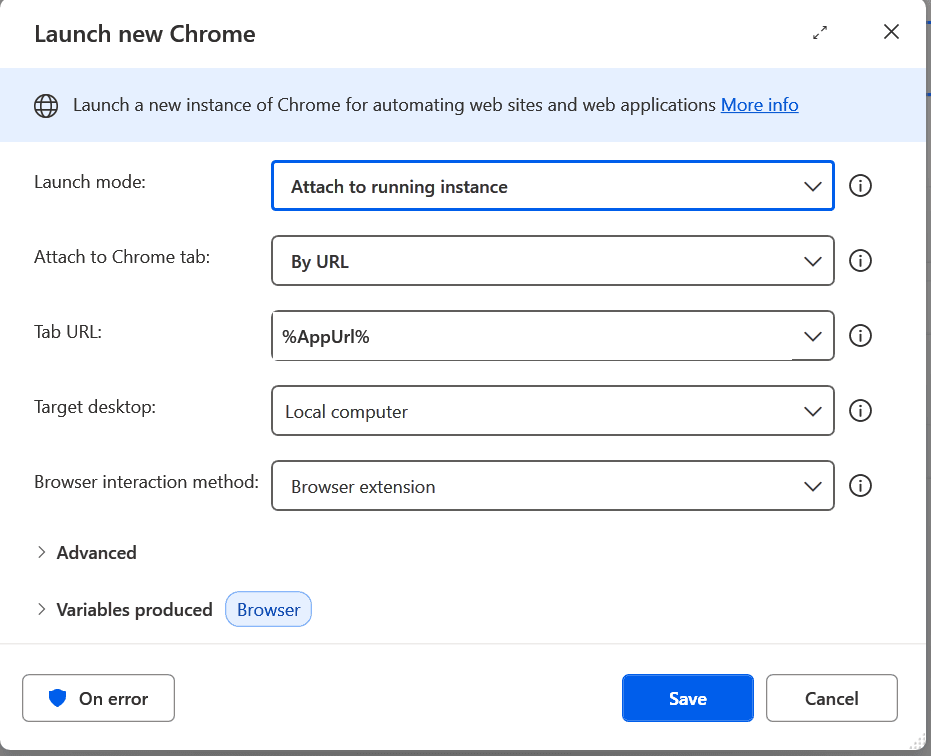image 78 Attach to an existing browser session