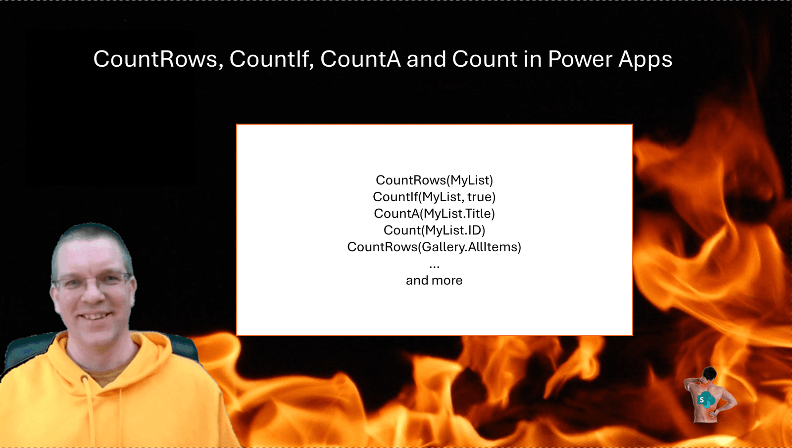 image 18 CountRows, CountIf, CountA and Count in Power Apps