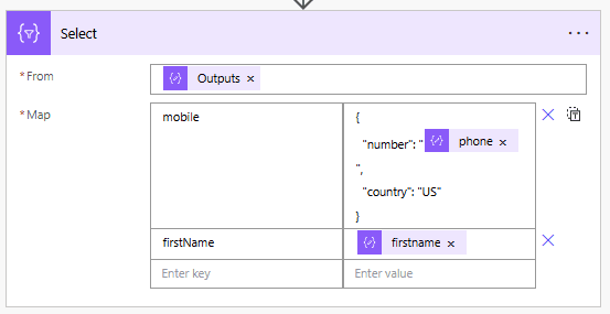 image 3 Reshape data with the select action