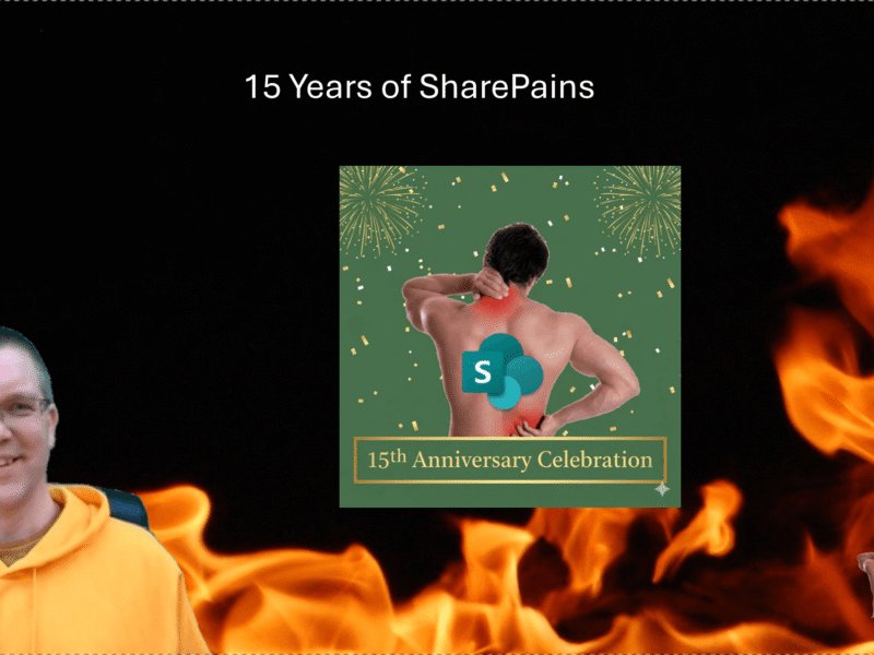 15 Years of SharePains