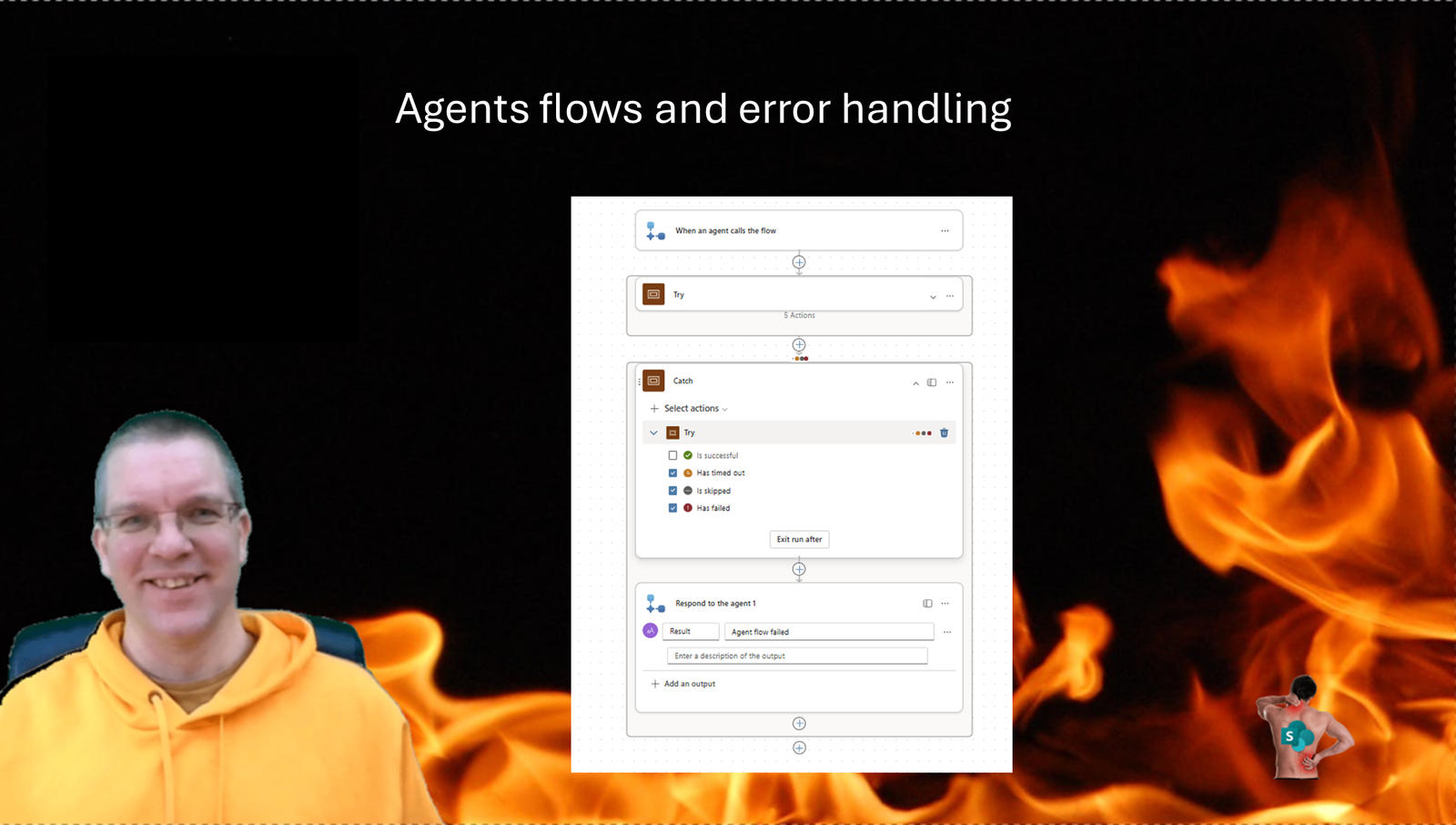 Agents flows and error handling