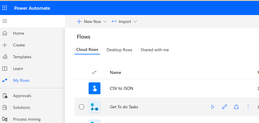 image 99 New flow in Power Automate