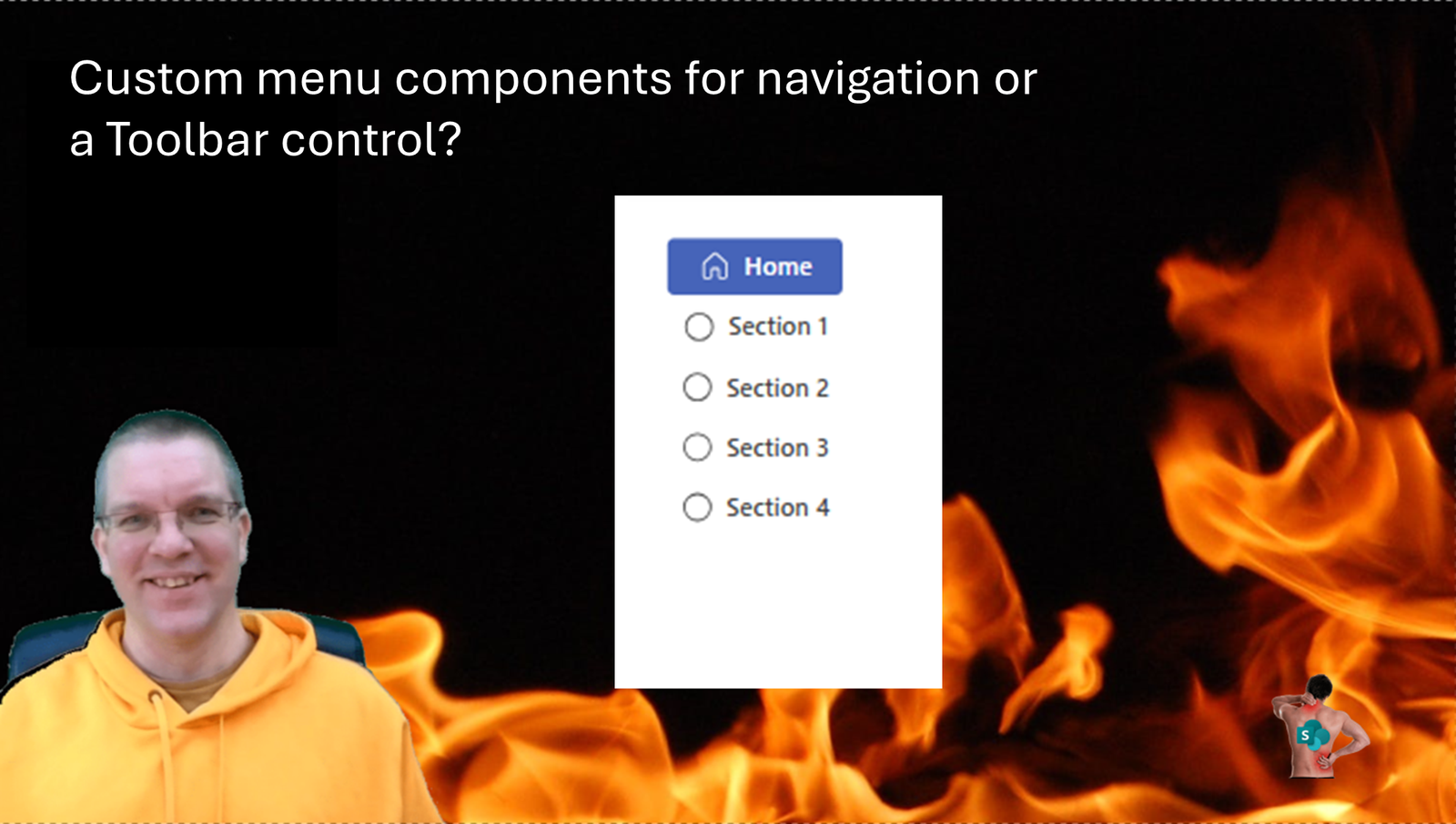 Custom menu components for navigation or a Toolbar control?