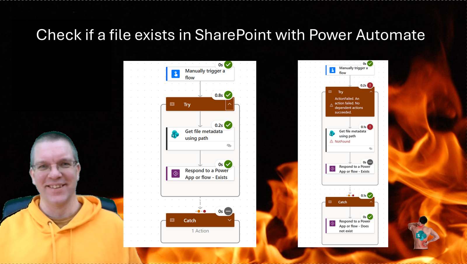 Check if a file exists in SharePoint with Power Automate
