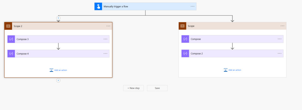 image 4 Copy and paste a scope action with multiple actions