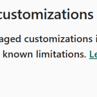Settings panel for blocking unmanaged customizations in Dataverse, featuring a toggle switch set to 'Off'.
