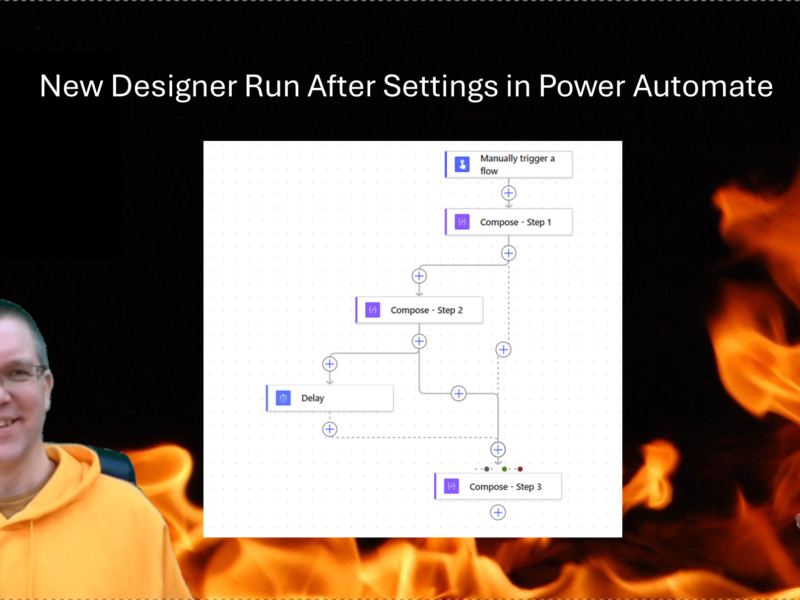 New Designer Run After Settings in Power Automate