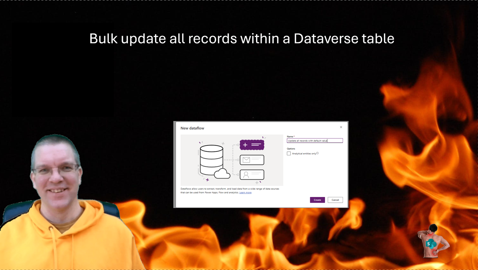 Bulk update all records within a Dataverse table