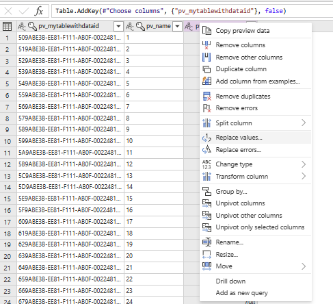 Bulk update records within a Dataverse table