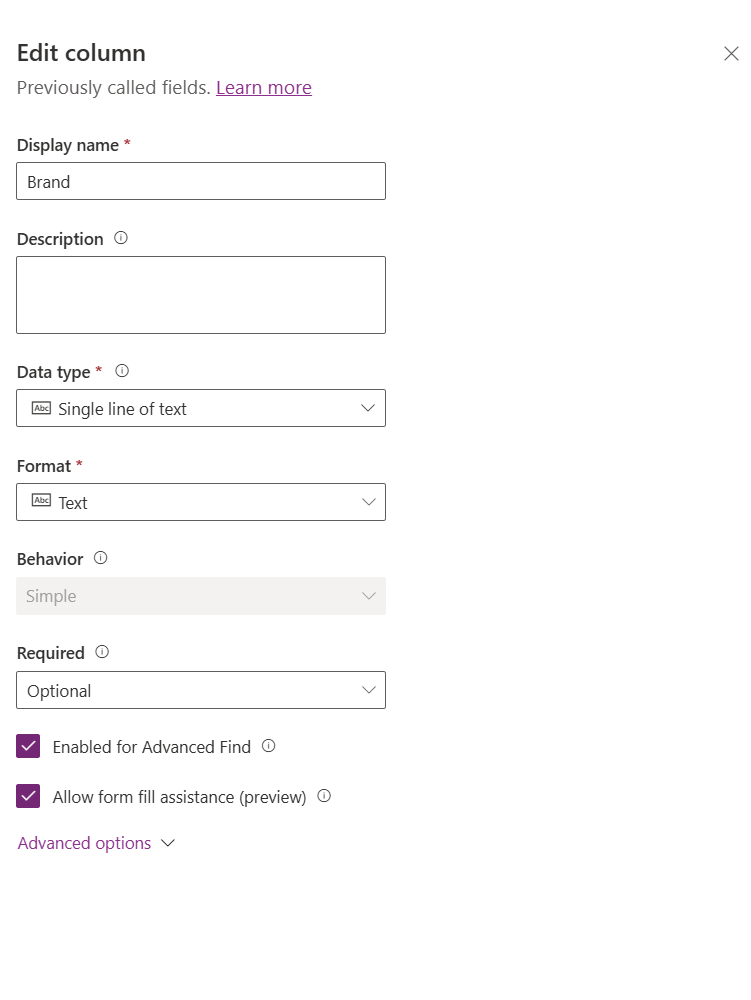 image 1 AI Skill Config in Power Platform